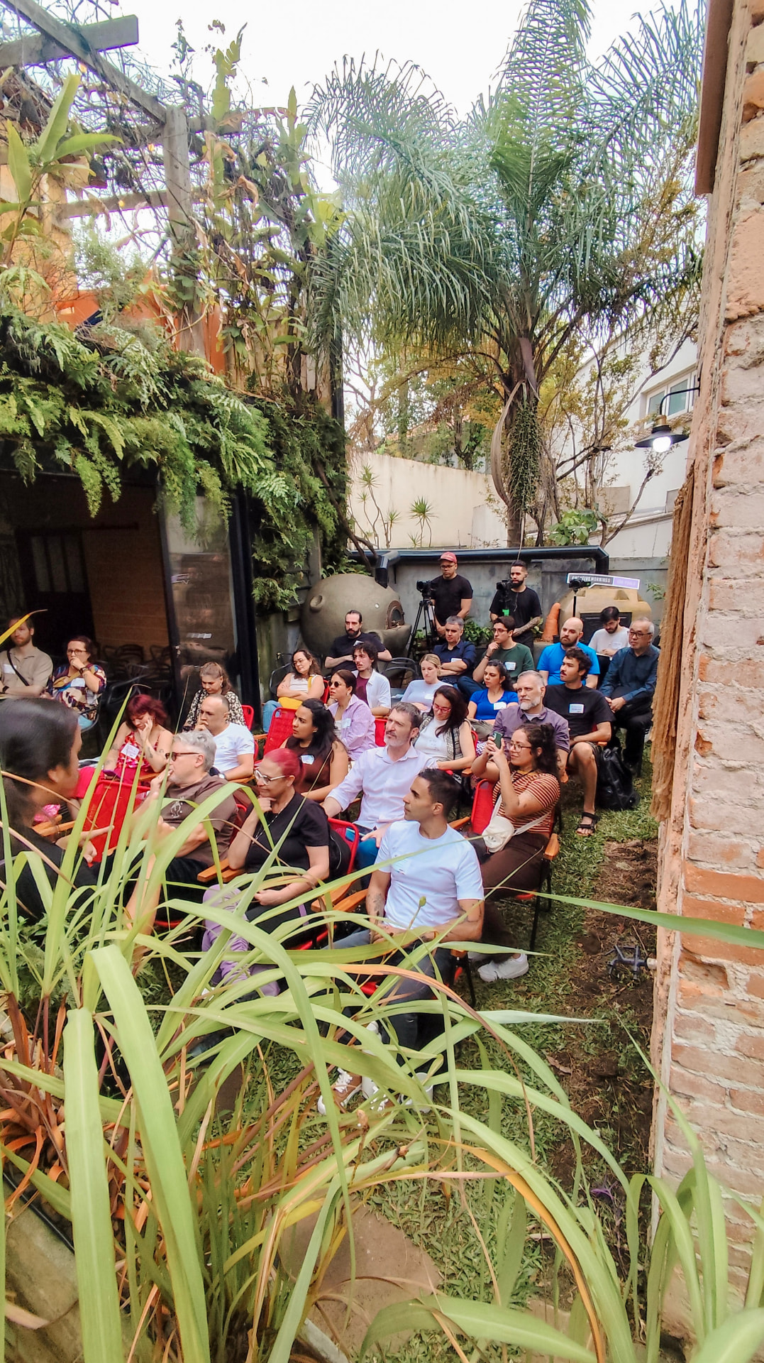 Evento para podcasts e produções na Casa Terrária